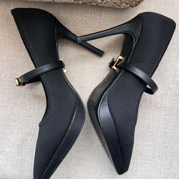 Cozy island is Pointed Toe Heeled Platform Pumps - Picture 3 of 6